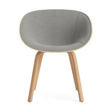 Mat Armchair karmstol framsideklädd - Remix 133-hemp-beech - Normann Copenhagen