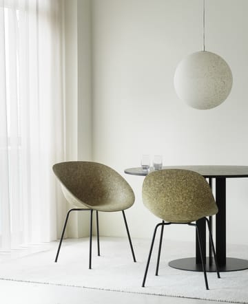 Mat Armchair karmstol - Seaweed-black steel - Normann Copenhagen