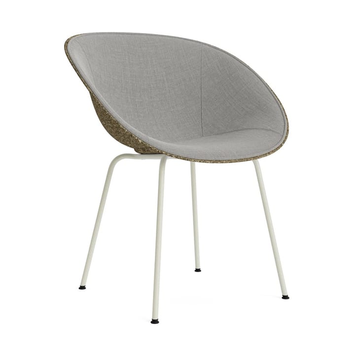 Mat Armchair karmstol - Seaweed-cream steel - Normann Copenhagen