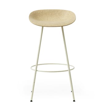 Mat Barstool barpall 75 cm - Hemp-cream steel - Normann Copenhagen