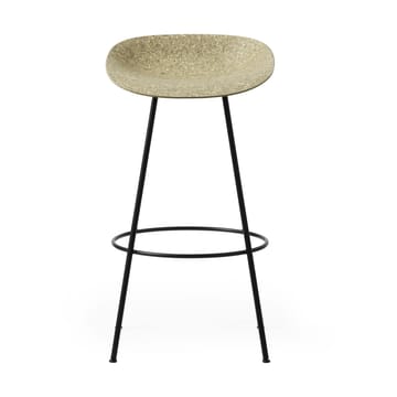 Mat Barstool barpall 75 cm - Seaweed-black steel - Normann Copenhagen