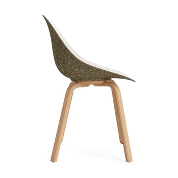 Mat Chair stol framsideklädd - Hallingdal 110-seaweed-beech - Normann Copenhagen