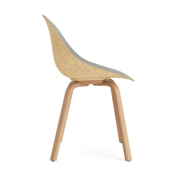 Mat Chair stol framsideklädd - Remix 133-hemp-beech - Normann Copenhagen