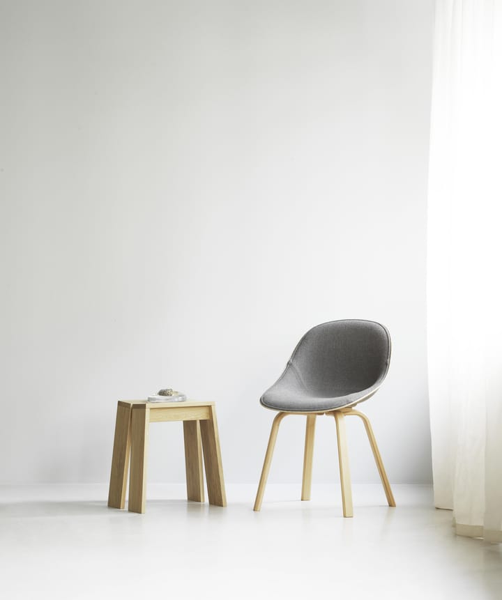 Mat Chair stol framsideklädd, Remix 133-hemp-beech Normann Copenhagen