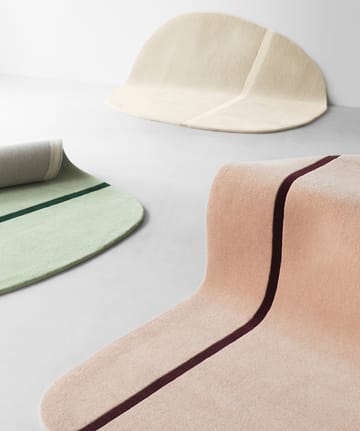 Oona matta 140x140 cm - Sand - Normann Copenhagen