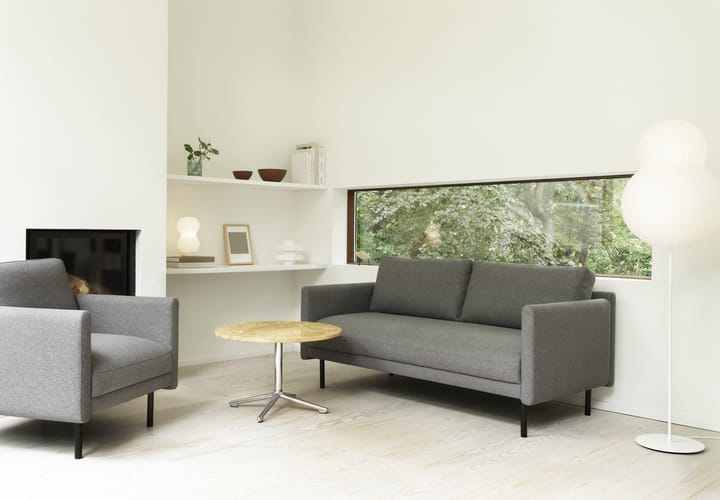 Rar 2-sits soffa, Re-Born dark grey Normann Copenhagen