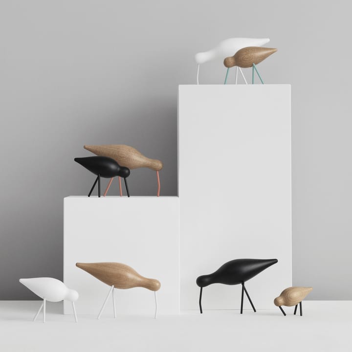 Shorebird vit, stor Normann Copenhagen