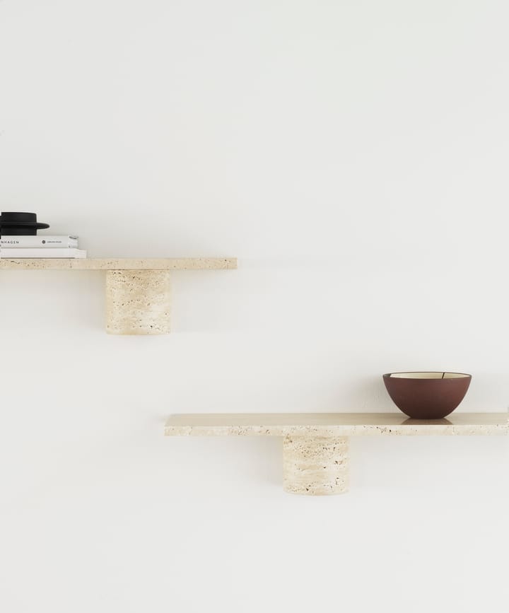 Sten Shelf hylla 120 cm, Travertine Normann Copenhagen