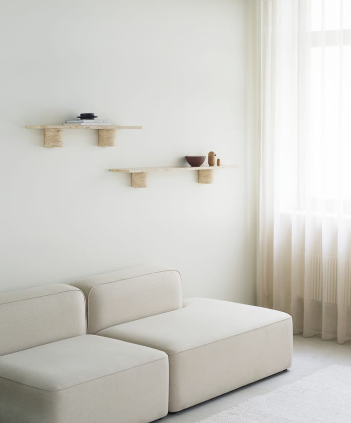 Sten Shelf hylla 120 cm, Travertine Normann Copenhagen