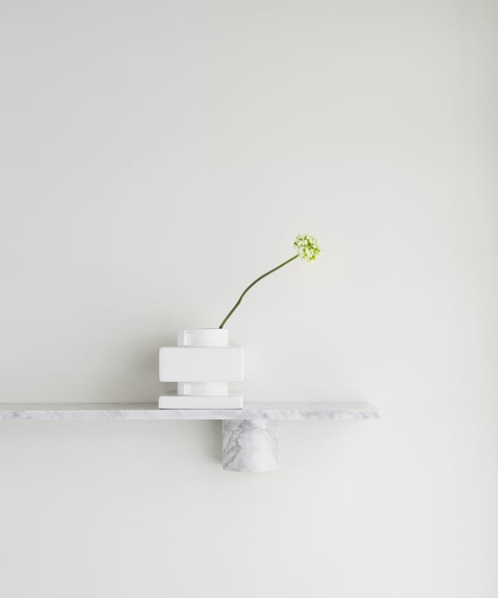 Sten Shelf hylla 120 cm - White marble - Normann Copenhagen