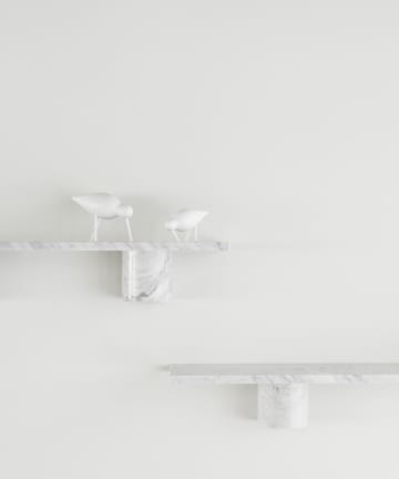 Sten Shelf hylla 120 cm - White marble - Normann Copenhagen