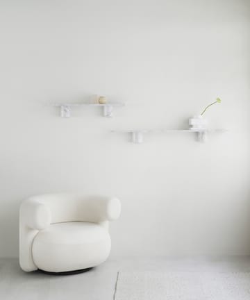 Sten Shelf hylla 120 cm - White marble - Normann Copenhagen