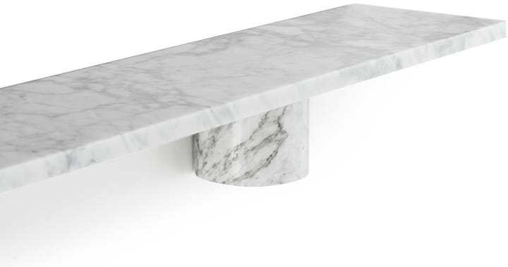 Sten Shelf hylla 80 cm, White marble Normann Copenhagen