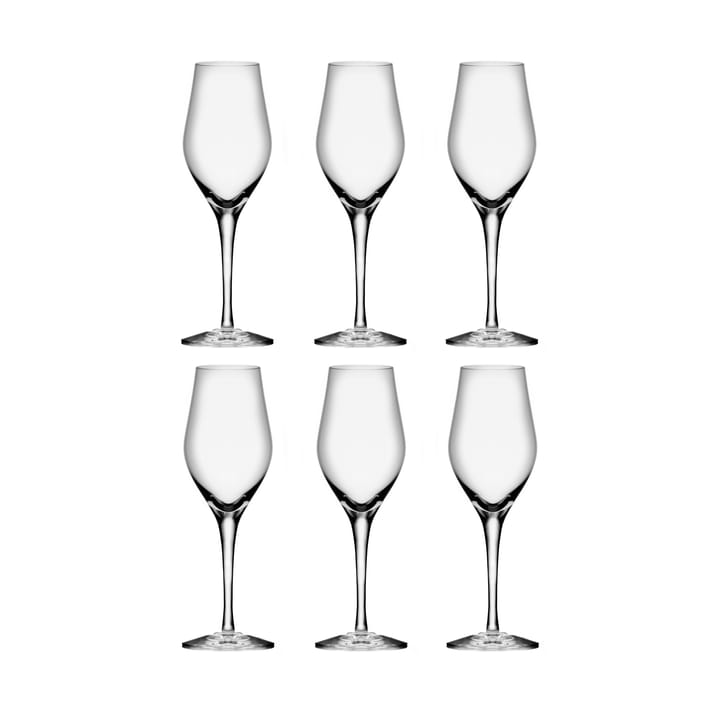 Sense champagneglas 25,5 cl 6-pack - Klar - Orrefors