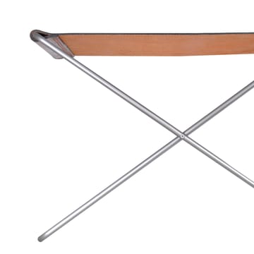 OX Stool pall - Läder cognac, rostfritt stål - OX Denmarq