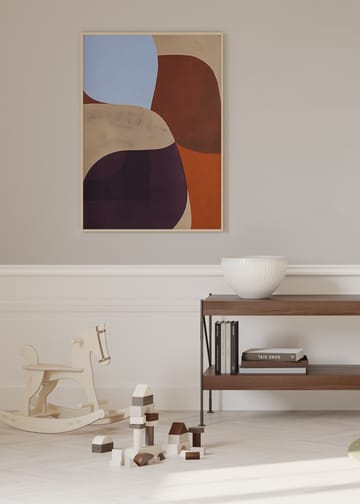 Painted Shapes 02 poster - 50x70 cm - Paper Collective