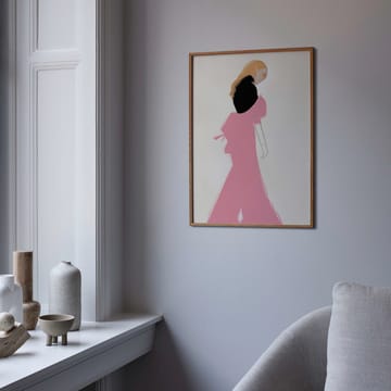 Pink Dress poster - 50x70 cm - Paper Collective