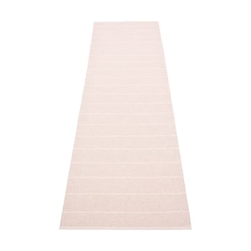 Carl gångmatta - Pale rose/pearl pink, 70x270 cm - Pappelina