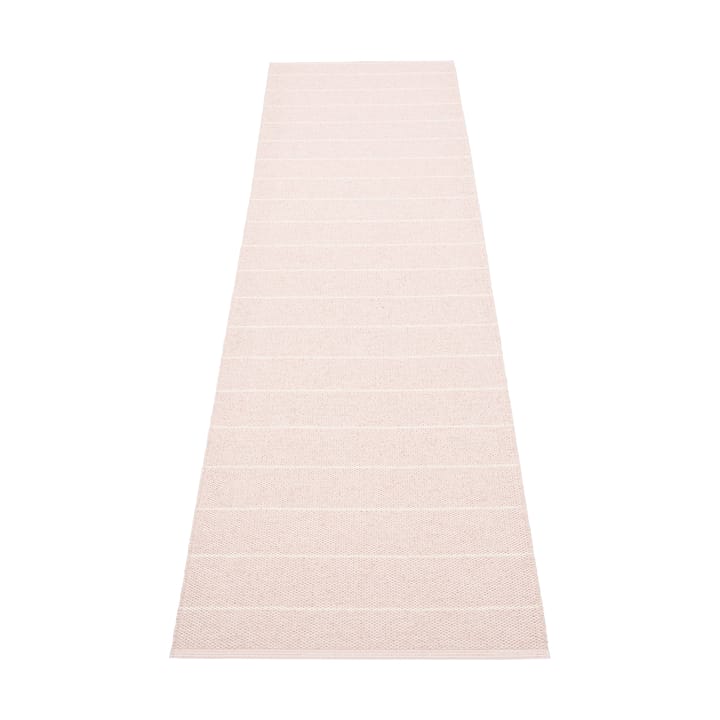 Carl gångmatta - Pale rose/pearl pink, 70x270 cm - Pappelina