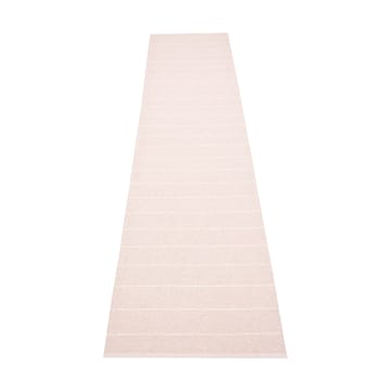 Carl gångmatta - Pale rose/pearl pink, 70x350 cm - Pappelina