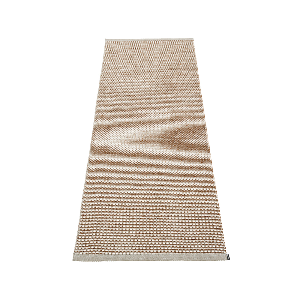 Pappelina Effi rug 70 x 200 cm, mud - beige - vanilla