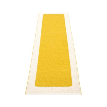 Ilda gångmatta - mustard, 70x240 cm - Pappelina