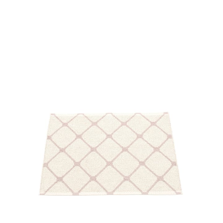 Rex small matta, pale rose/vanilla, 70x60 cm Pappelina