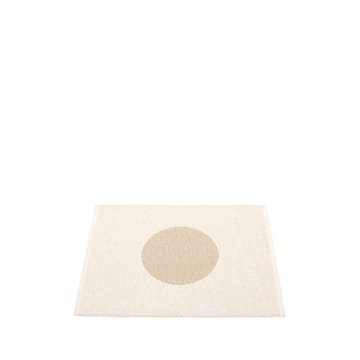 Vera small one matta - beige/vanilla, 70x90 cm - Pappelina