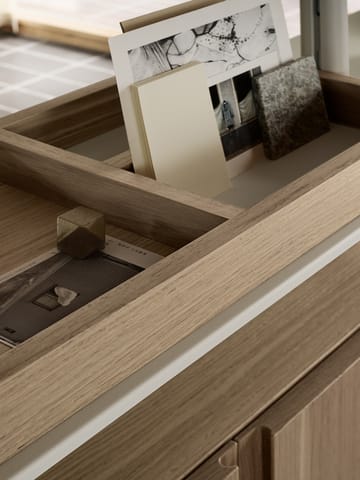 Pira G2 hyllsystem F C B White/Oak 256-264 cm - undefined - Pira