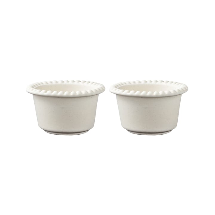 Daria liten skål Ø12 cm 2-pack, Cotton white PotteryJo