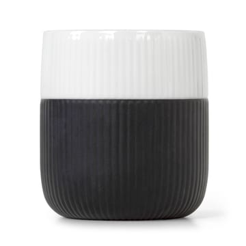 Fluted Contrast mugg - Jet - Royal Copenhagen