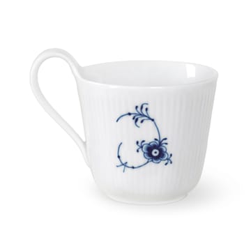 Musselmalet räfflat Alphabet mugg 33 cl - O - Royal Copenhagen