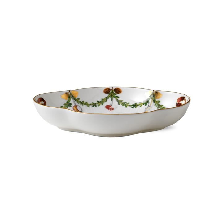 Star Fluted Christmas fat, Ø 22 cm Royal Copenhagen