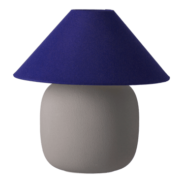 Boulder bordslampa 29 cm grey-cobolt - undefined - Scandi Living