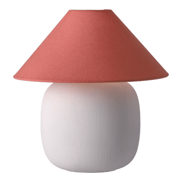 Boulder bordslampa 29 cm white-peach - undefined - Scandi Living