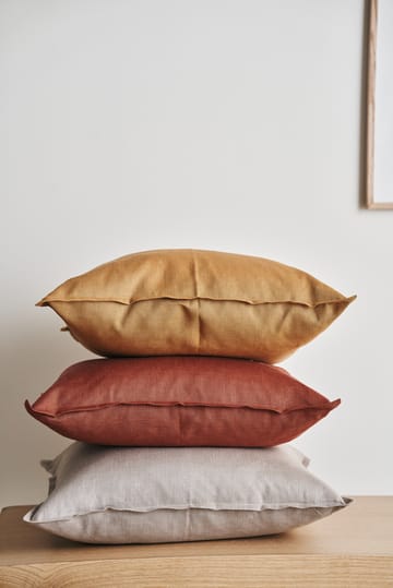 Calm kuddfodral linne 50x50 cm - Rust - Scandi Living