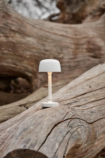 Halo portabel bordslampa 25,5 cm - White - Scandi Living