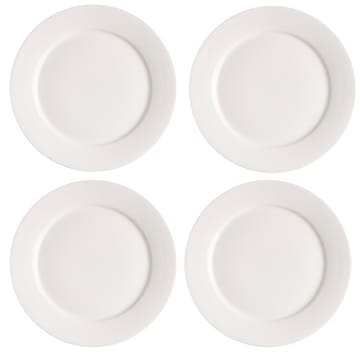 Kalk tallrik 28 cm 4-pack - vit - Scandi Living