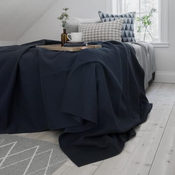 Kimono överkast 139x260 cm - storm blue (blå) - Scandi Living