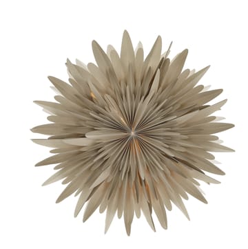 Luna adventsstjärna beige med prickar - 60 cm - Scandi Living