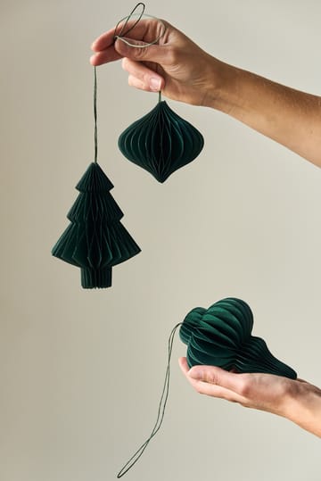 Onion julgranshänge 4-pack - Forest Green - Scandi Living