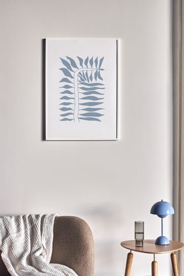 Seeding poster blå - 50x70 cm - Scandi Living