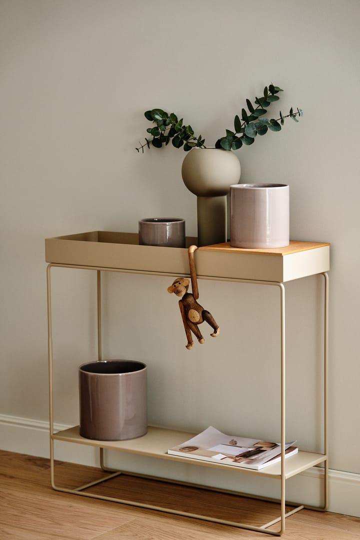 Sleek kruka Ø15 cm - Beige - Scandi Living