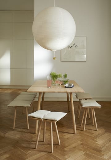 Georg linnedyna med rem till pall/barstol - Beige - Skagerak