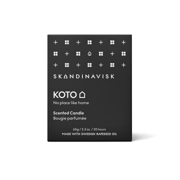 Koto doftljus med lock - 65 g - Skandinavisk