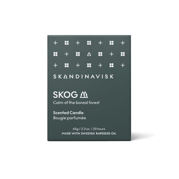 Skog doftljus med lock - 65 g - Skandinavisk