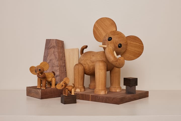 Tembo elefant dekoration 41 cm - Ek - Spring Copenhagen