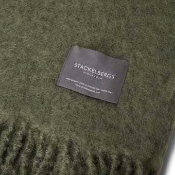 Mohair pläd - Olivine - Stackelbergs