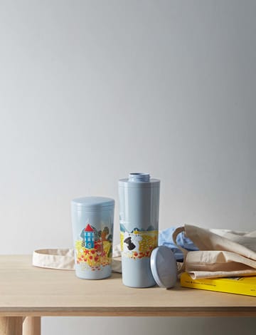 Carrie termosflaska 0,5 liter - Moomin sky - Stelton