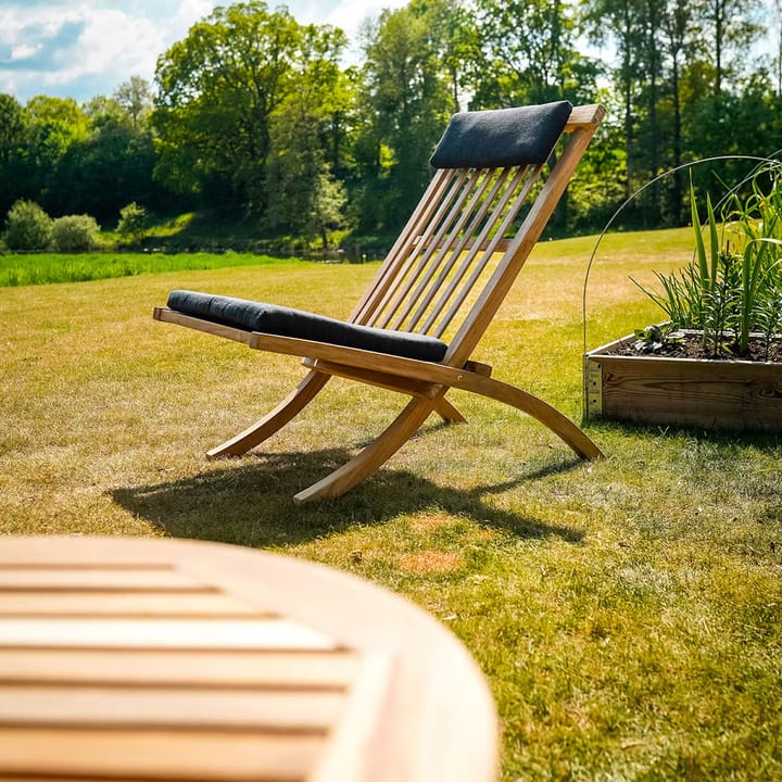 Muskö loungefåtölj, Teak Stockamöllan